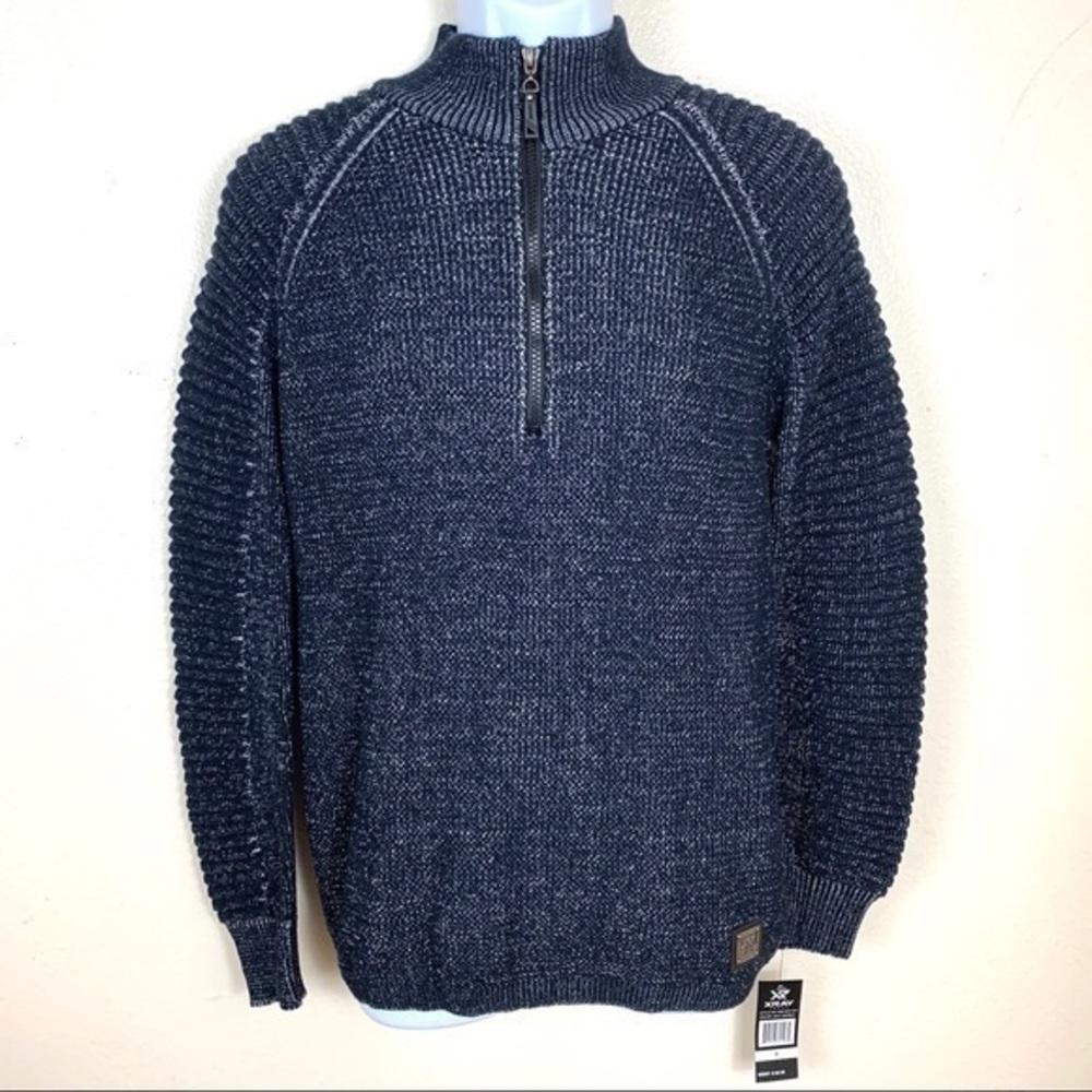 XRay Jeans Sweater Zip Up Jacket SNEW with Tags